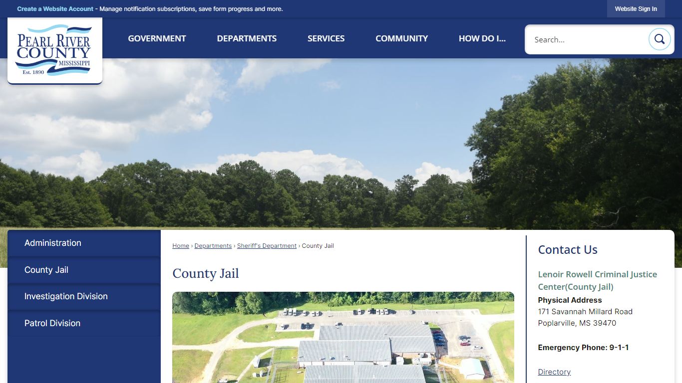 County Jail | Pearl River County, MS